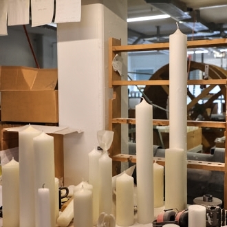 Altarkerzen von Schnyder Kerzen Einsiedeln