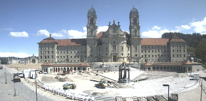 Baustelle Klosterplatz Einsiedeln Baustelle Klosterplatz Einsiedeln
