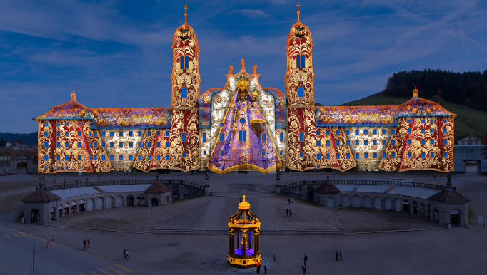 Illumination Kloster Einsiedeln